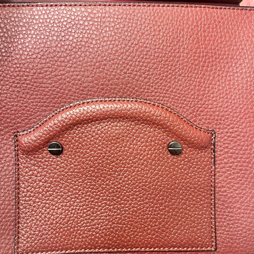 Nwot Danielle Nicole Veronica Satchel Burgundy / … - image 6